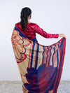 Blue Soft Silk Saree with Blouse