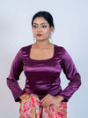 Purple Smokey Blouse