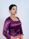 Purple Smokey Blouse