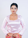 Baby Pink Smoky Blouse