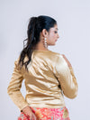 Gold Smokey Blouse