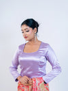 Lavender Smoky Blouse