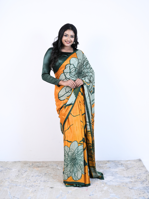 Tiana Craft Chiffon Silk Saree