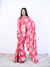 Tiana Pink Craft Chiffon Saree