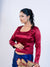 Maroon Smokey Blouse