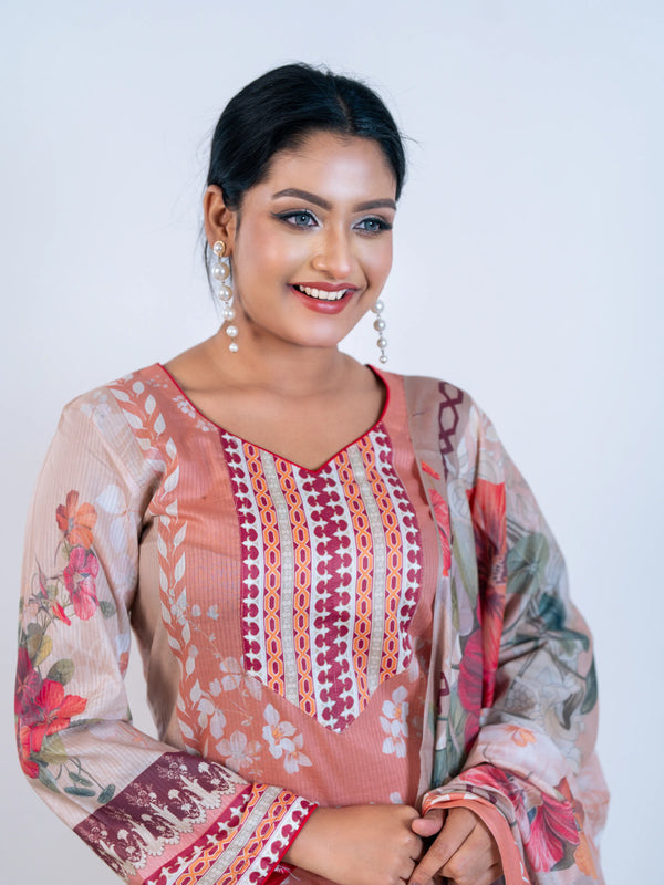Pitch Three-Piece Set Unstitched