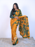 Tiana Mustard Green Craft Chiffon Saree